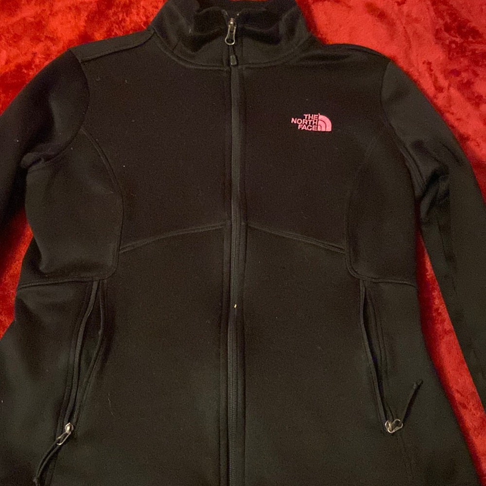 black north face jacket negotiable